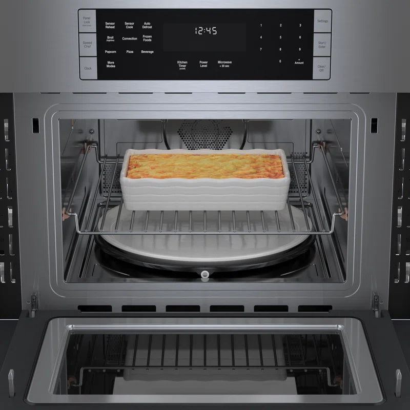 800 Series 27'' Convection Single Wall Oven with Built-In Microwave