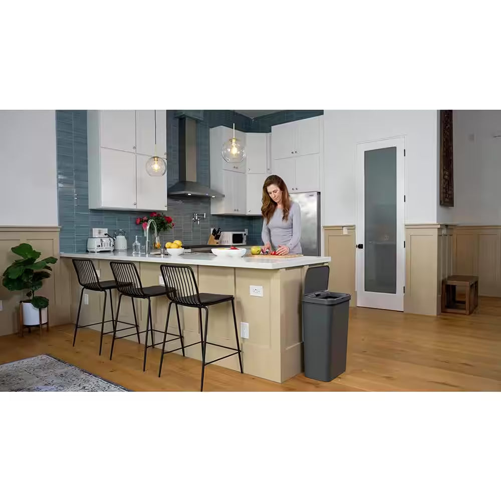 Touchless Trash Can (50L, 13 Gallon)