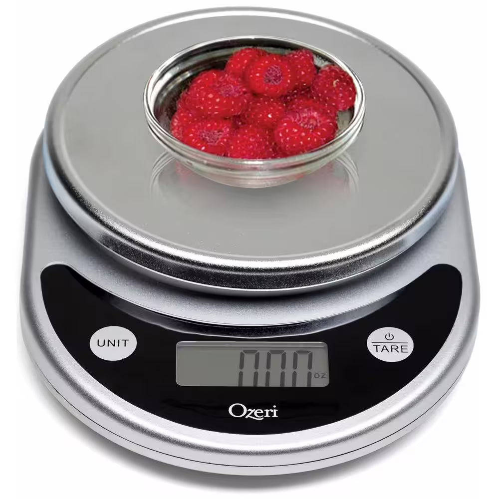 Pronto Digital Multifunction Kitchen and Food Scale in Elegant Black