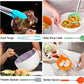 Silicone Cooking Utensils Set, 31Pcs Kitchen Utensils Set, Heat Resistant Non-Stick Silicone Spatula Set with Stainless Steel Handle Bpa-Free Kitchen Cooking Tools Set - Colorful