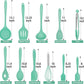Silicone Kitchen Cooking Utensils Spatula Pasta Cookware Set Cooking Accessories Kitchen Utensils Kitchen Tools Kitchen Gadgets
