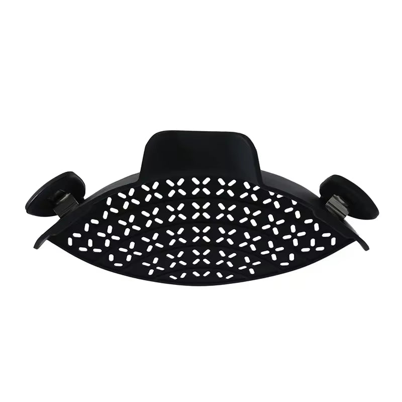 Universal Silicone Clip-On Pan Pot Strainer Anti-Spill Pasta Pot Strainer Food Grade Rice Fruit Colander Strainer Kitchen Items