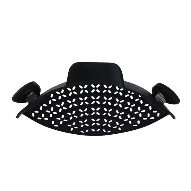 Universal Silicone Clip-On Pan Pot Strainer Anti-Spill Pasta Pot Strainer Food Grade Rice Fruit Colander Strainer Kitchen Items