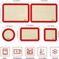 Silicone Baking Mats Set of 5, Including 2 Half Sheet Mats + 1 Quarter Sheet Liner + 1 round & 1 Square Cake Pan Mat, 100% Non-Stick Reusable Food Safe Liners for Baking Macaron Cookie Pizza