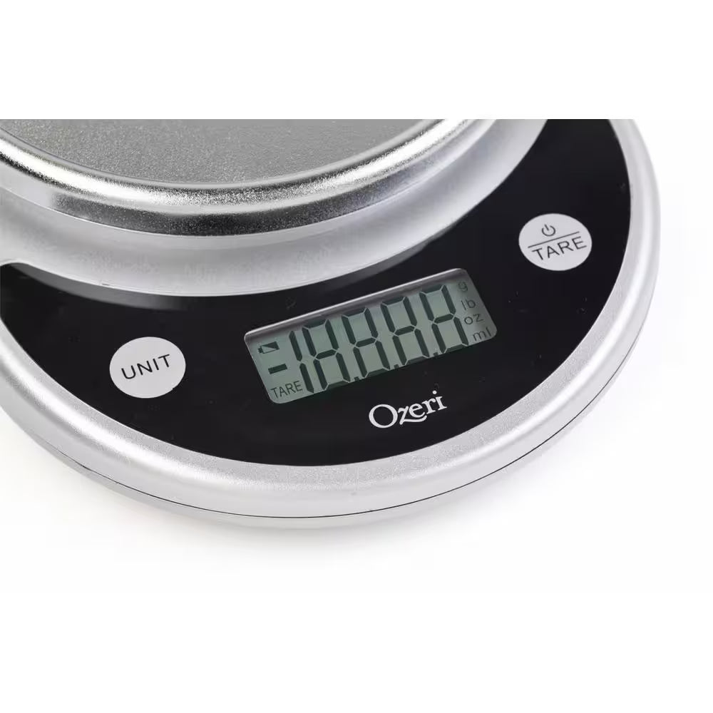 Pronto Digital Multifunction Kitchen and Food Scale in Elegant Black
