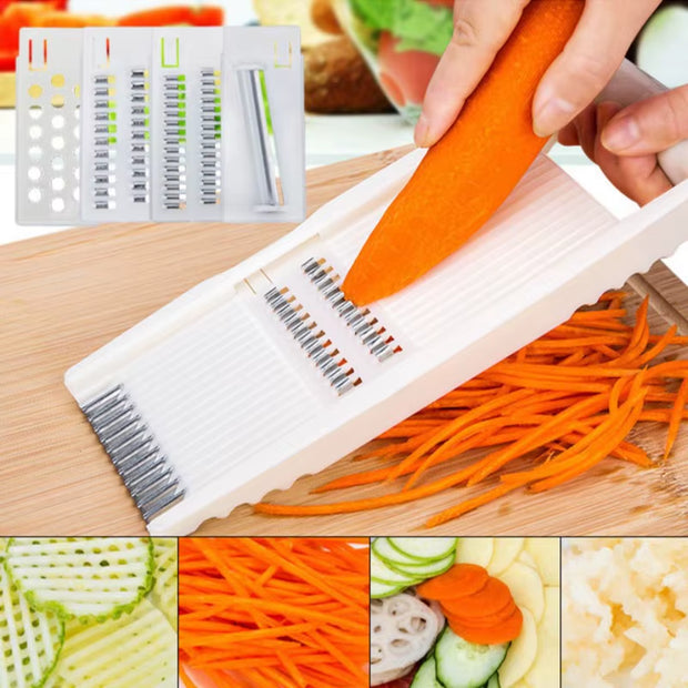 5 in 1 Multi-Functional Vegetable Chopper Onion Potato Chopper Food Slicer Veggie Dicer Cutter Kitchen Gadgets