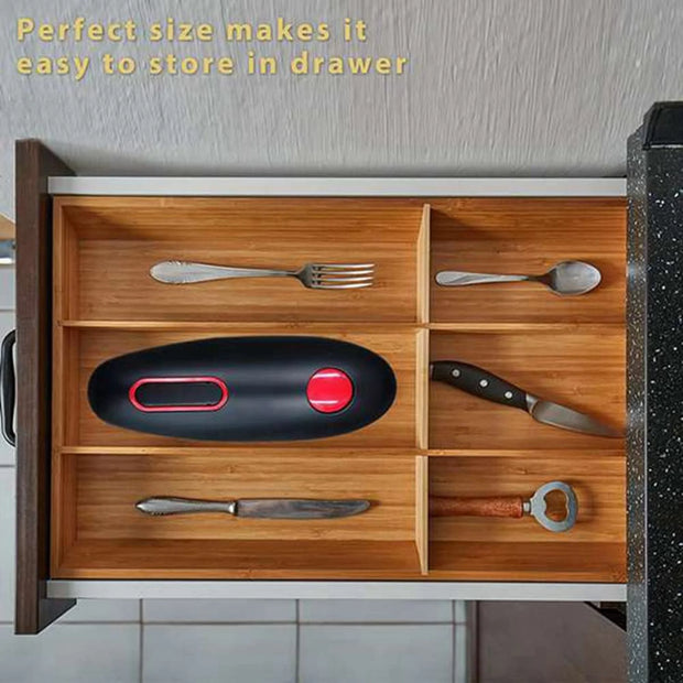 Electric Can Opener,Auto Electric Can Opener,No Sharp Edge a Simple Push of Button - Automatic,Can Opener Electric for Seniors,Kitchen，Home，Restaurant Fits Almost Any Can Size