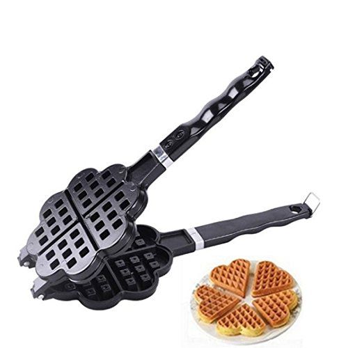 Stainless steel Belgian waffle maker Giuly Cooks