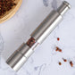 1pc-Manual Black Pepper Stainless Steel Grinder, Manual Stainless Steel Grinder, Kitchen Utensils Artifacts Artificial Seasoning