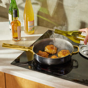 4-Piece Titanium 10.5" Always Pan Pro with Steamer