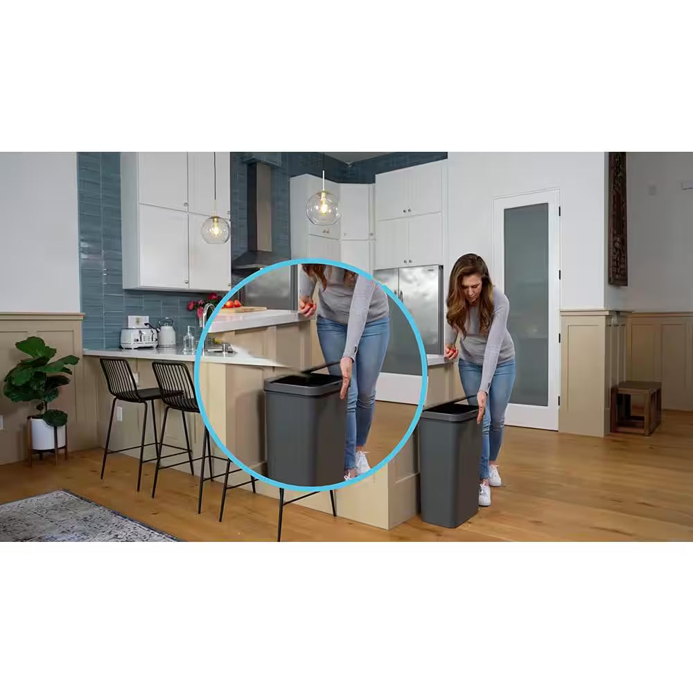 Touchless Trash Can (50L, 13 Gallon)