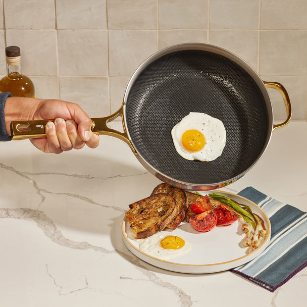 4-Piece Titanium 10.5" Always Pan Pro with Steamer