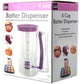 Kole -Pancake Batter Dispenser with Squeeze Handle Baking Kitchen Accessories 900Ml - Pink Plastic