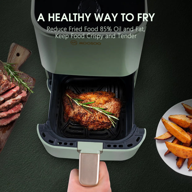 Innovative Touchscreen Air Fryer by  - 2 Quart, New, 8 Presets for Fries/Chicken/Snacks