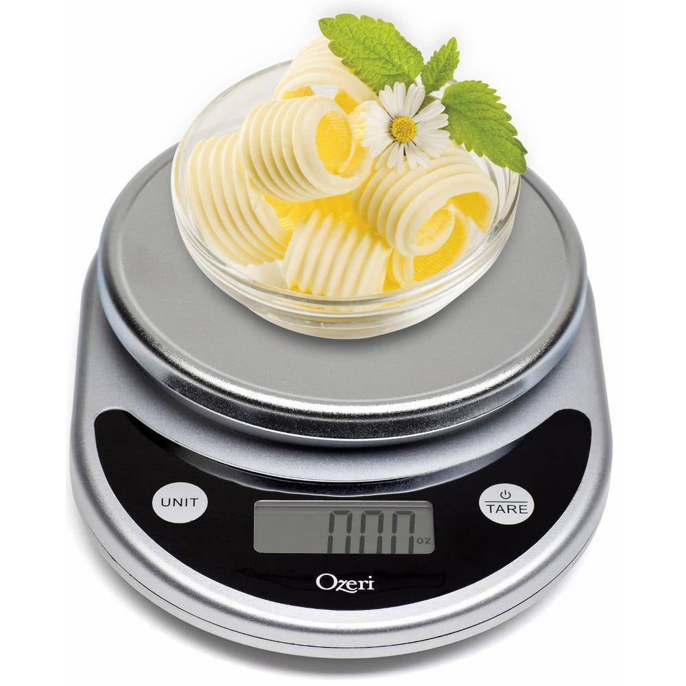 Pronto Digital Multifunction Kitchen and Food Scale in Elegant Black