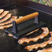 4-Piece Griddle Breakfast Kit with Egg Rings, Pancake Dispenser, and Griddle Press